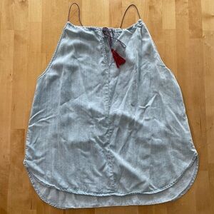 Rails Light Vintage Wash Halter Neck Top